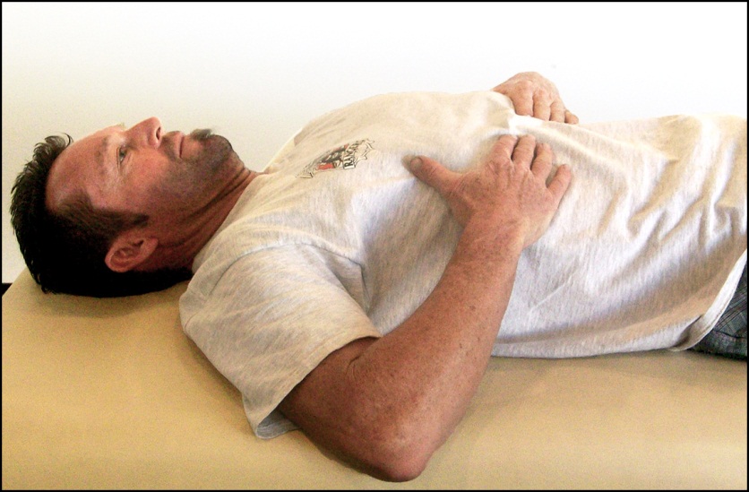 Breathing Exercise for Rounded Shoulders