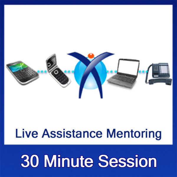 30 minute live assistance
