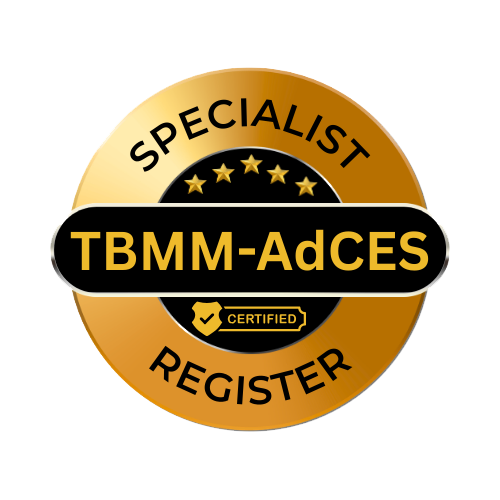 Adces Specialist Register Badge
